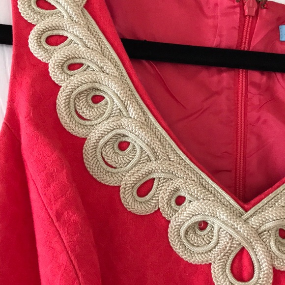 Antonio Melani Jacquard Textured Sheath dress - Picture 3 of 4